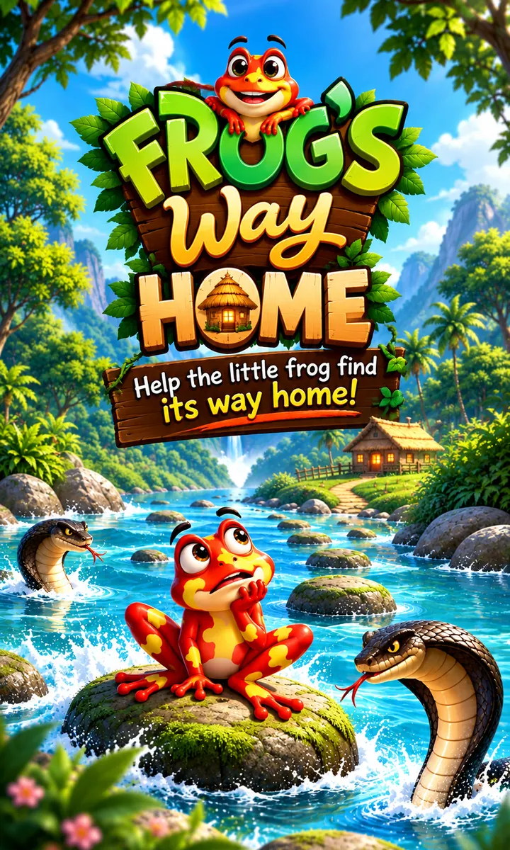 Frog's Way Home title screen